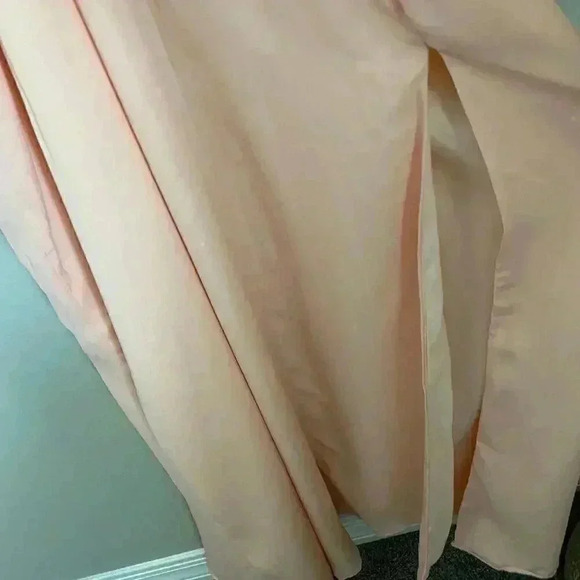 Fame and Partners Maxi Dress Peach Size 8 - Picture 3 of 14